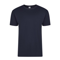 Camiseta manga corta azul marino T-XXL. Mukua 