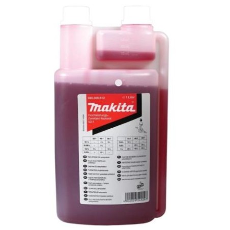 Aceite 2T 1L. Mezcla, dosificador. 980008612. Makita