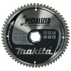 Disco sierra circular TCT 216x30 mm, 64 D. B-33299. Makita