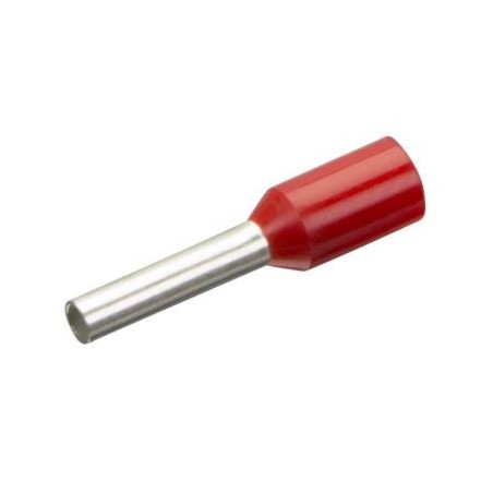 Puntera aislada nylon roja 1mm TT-100