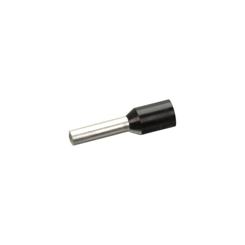 Puntera aislada nylon negra 1,5mm TT-150