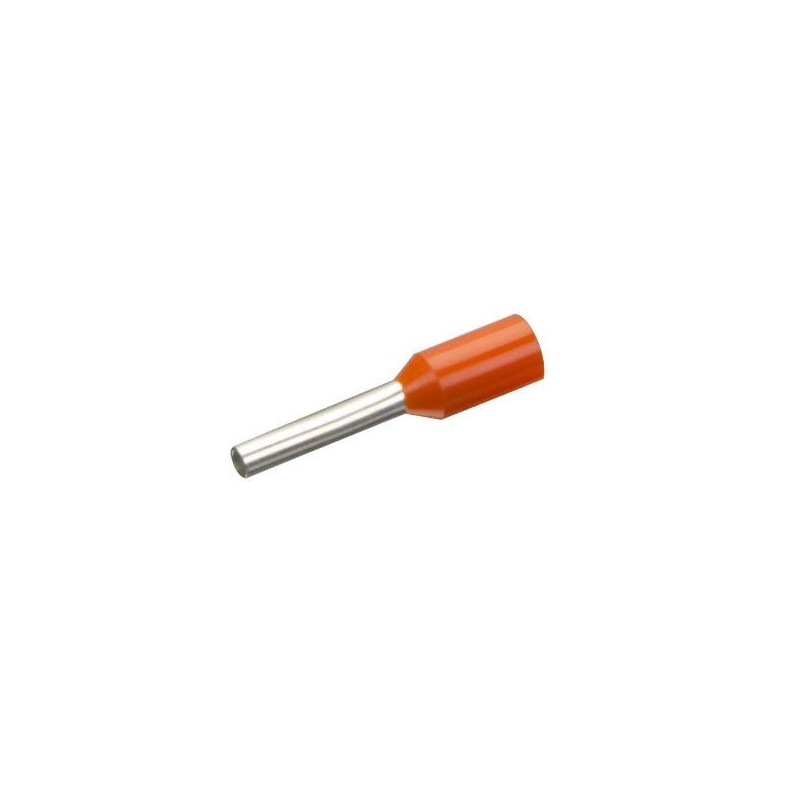 Puntera aislada nylon naranja 4mm TT-400