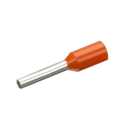 Puntera aislada nylon naranja 4mm TT-400