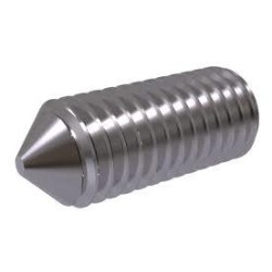 Tornillo 4x10 DIN 914 Pavonado