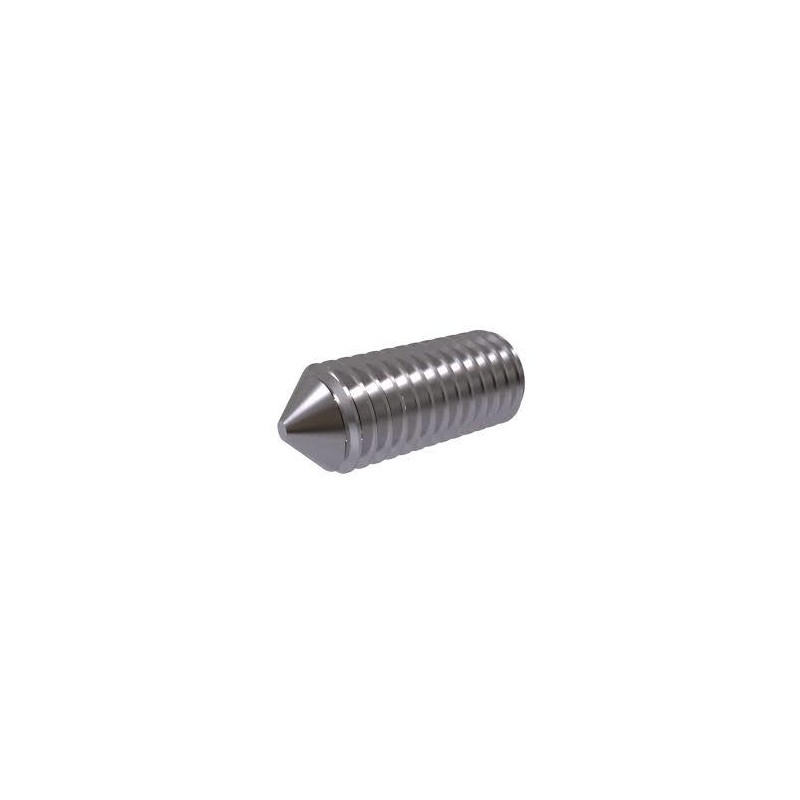 Tornillo 4x10 DIN 914 Pavonado