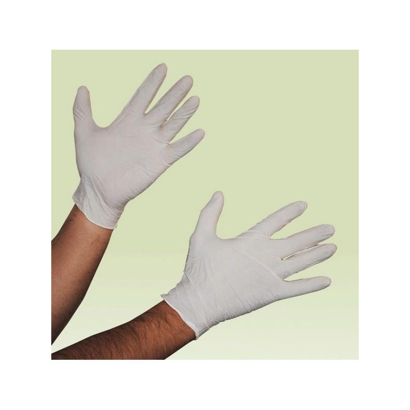 Guantes LATEX T-L 7M (100 uds)