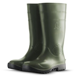 Botas de agua verde Segur oliva P+P T39