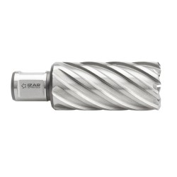 Fresa hueca Hss larga maquina electromagnetica 30.00x50 mm. IZAR