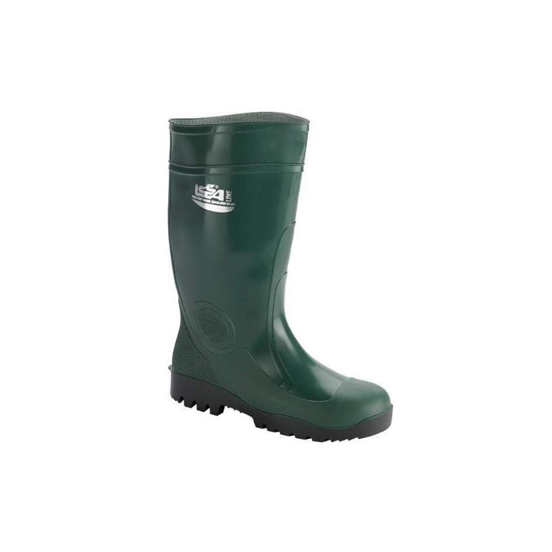 Bota de agua verde PVC puntera seguridad nº 41