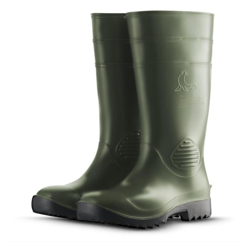 Botas de agua verde oliva T45