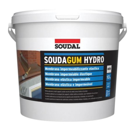 Membrana impermeable elástica Soudagum Hydro 10kg. Soudal