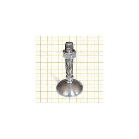 Pie D.60 M16 L.103 AVE INOX Base Inox