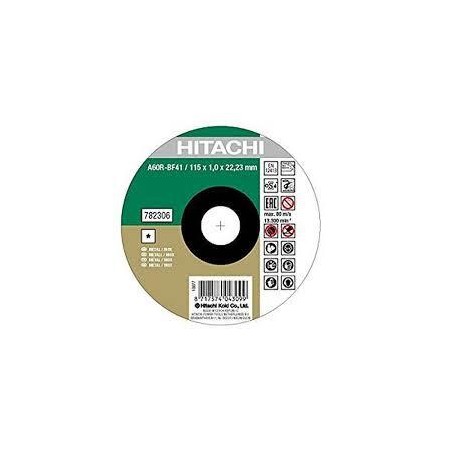 Disco corte para metal Hitachi 115x1