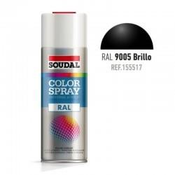 Spray esmalte acrilico soudal Ral 7016. Gris oscuro