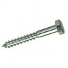 Tornillo 8x80 DIN 571 A4.(Tirafondo).