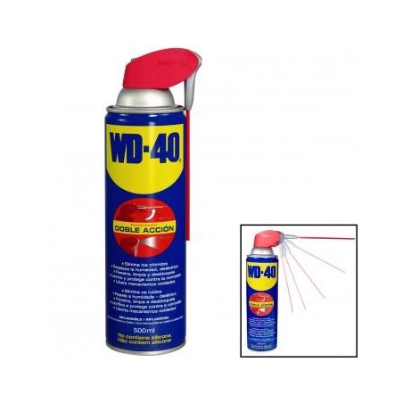 Spray multiusos doble acción wd-40® 500ml
