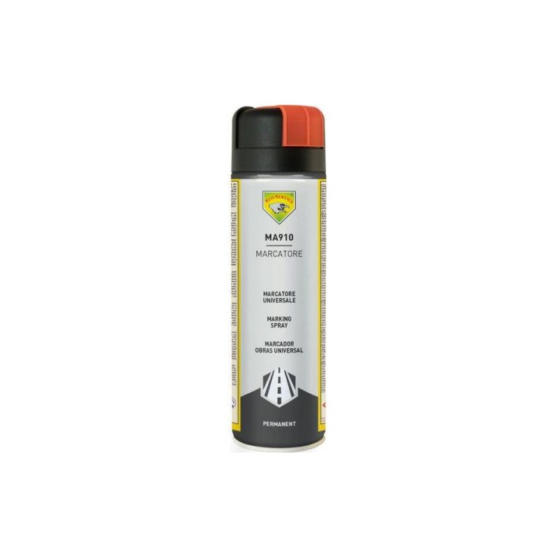 Spray pintura negro satinado RAL 9005. Eco Service 