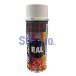 Spray pintura blanco lucido RAL 9010