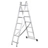 Escalera transformable 2 tramos 2x7 peldaños EN131. Altipesa