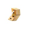 Escuadra para union de madera maxipack bicromatado 30x30x14. Index (precio x pack de 12 unidades)