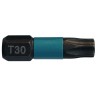 Punta de impacto negra T30 - 25 mm, 2 pcs. B-63694. Makita